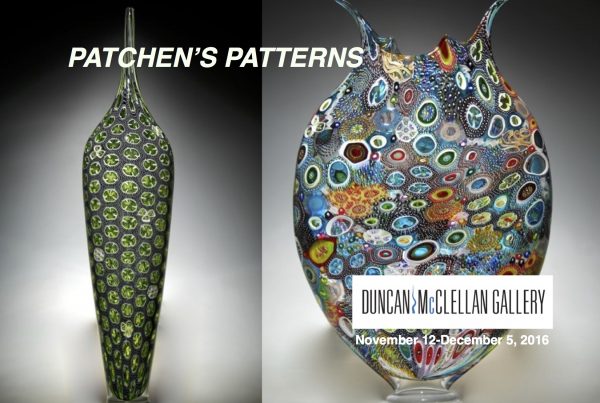 David Patchen designs for Duncan McClellan Gallery