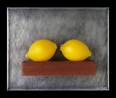 Two Lemons Still Life